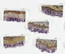 Lot: Amethyst Slice Pendants - Pieces #78458-2
